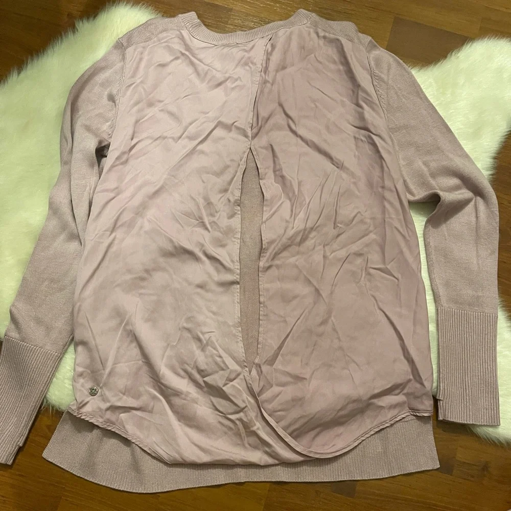 Lululemon still at ease open back sweater - Picture 4 of 6